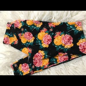 Os LuLaRoe floral leggings
